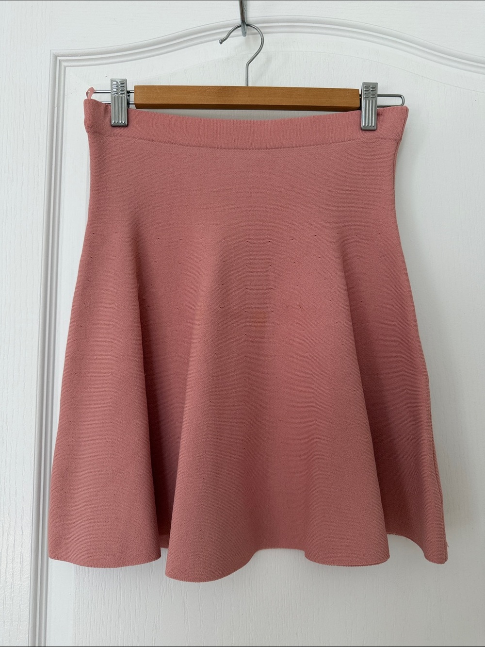 Women's Pink Flared Skirt